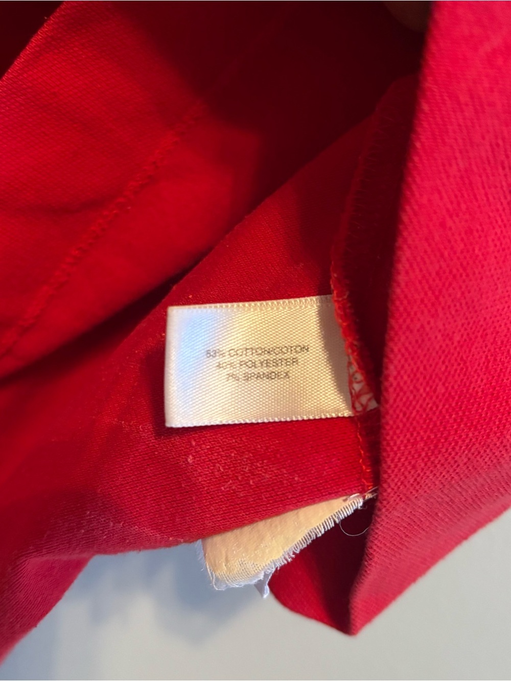 Cutter & Buck Red Polo Top with Tennessee Titans Logo - Picture 4 of 6